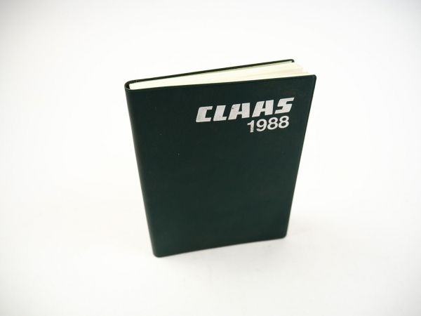 Claas Taschenkalender 1988
