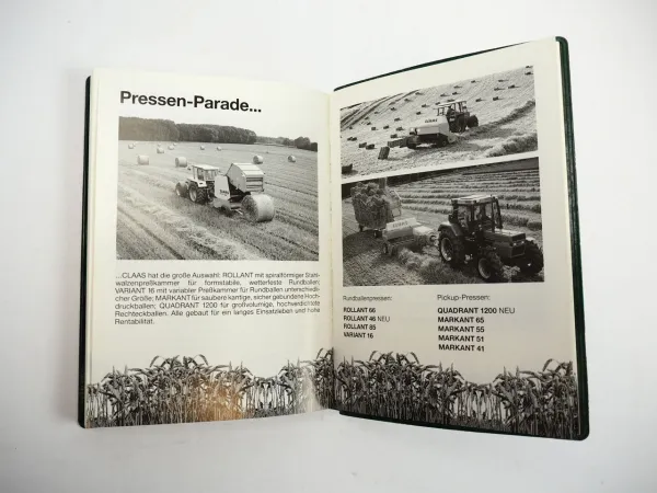 Claas Taschenkalender 1989