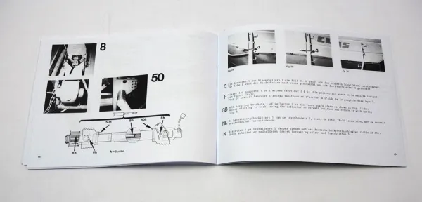 Claas WM 24 25 Mähwerk Betriebsanleitung Bedienungsanleitung Operators Manual 1979