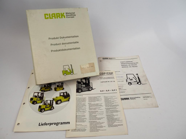 Clark CDP 20 25 30 Gabelstapler Ersatzteilliste Parts Manual