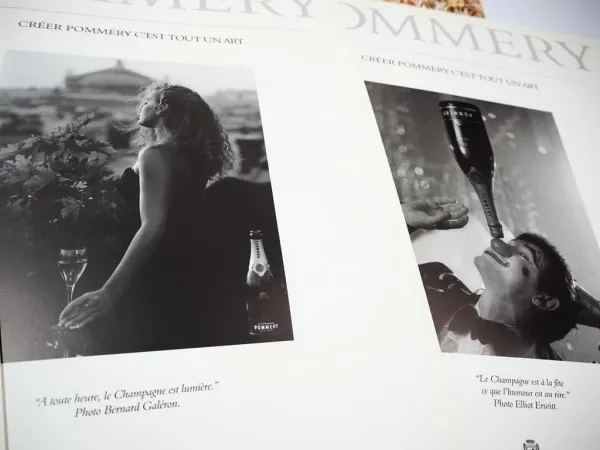 Cognac Monnet & Champagne Pommery Champagner Werbeartikel Cognac Monnet & Champagne Pommery Champagner Werbeartikel