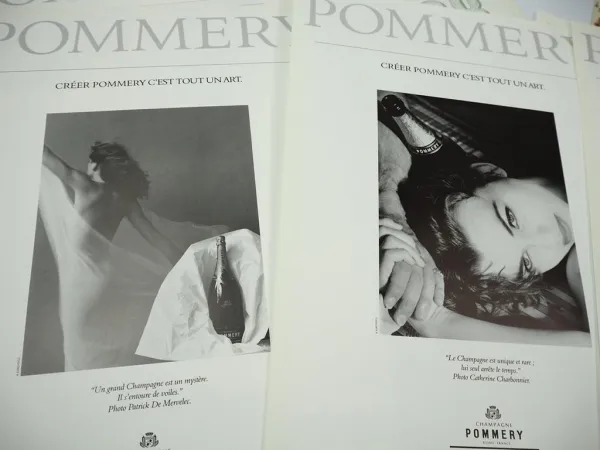 Cognac Monnet & Champagne Pommery Champagner Werbeartikel Cognac Monnet & Champagne Pommery Champagner Werbeartikel