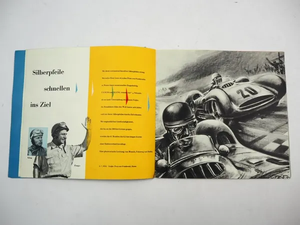Continental Reifen Auto Motorrad Rennsport Radsport Prospekt 1954