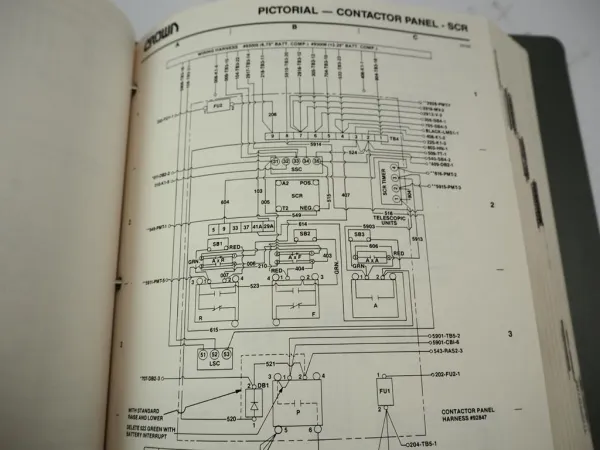 Crown 20 30 40 WB TL Lift Truck Service Repair & Parts Manual Wartung Teilekatalog