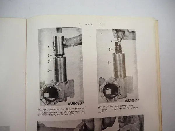 Csepel 069 Kurbelarm Hydrolenkung Werkstatthandbuch Reparatur 1969
