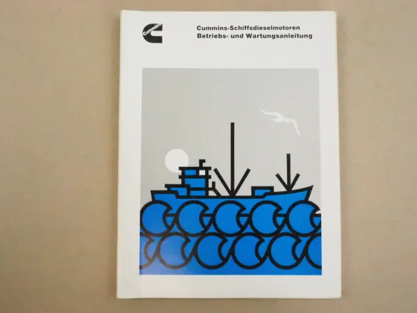 Cummins Marine Diesel Engines Betriebsanleitung Wartung Operation Manual 1980