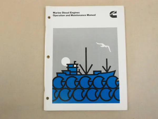 Cummins Marine Diesel Engines Operation Maintenance Manual 1977