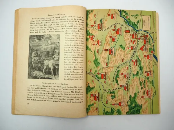 Dachau Stadt und Land - deine Heimat Karlmax Küppers 1952