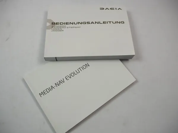 Dacia Sandero Stepway Logan Jogger Bedienungsanleitung Betriebsanleitung 2021
