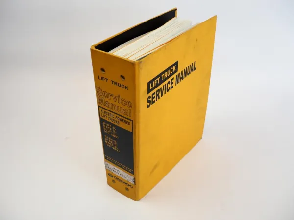 Daewoo B 15 16 18 20 T-5 X-5 Electric Powered Lift Trucks Service Manual 2005