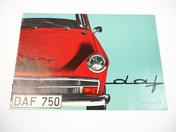 DAF Daffodil 750 PKW Prospekt 1960er Jahre