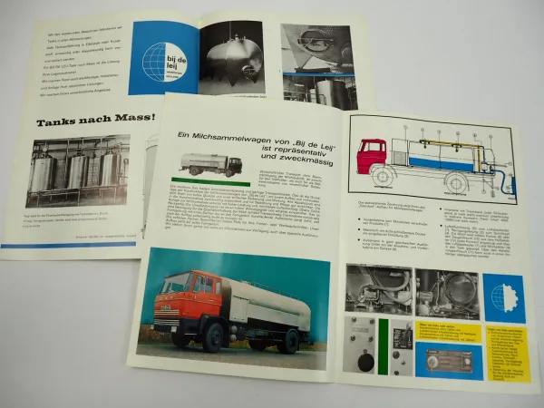 DAF LKW Milchsammelwagen Tank von Bij de Leij Heerenveen Holland