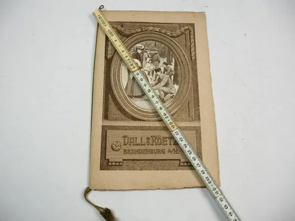 Dahl & Röetz Brandenburg 1906 Damen Herren Mode Katalog 16 Seiten Ritterstrasse