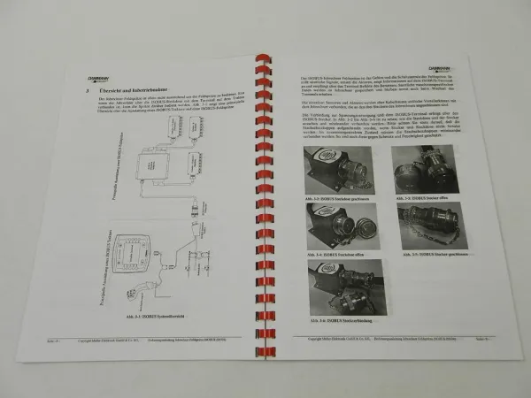 Dammann ANP 5000 6000 Isobus Feldspritze Betriebsanleitung Ersatzteilliste 2008