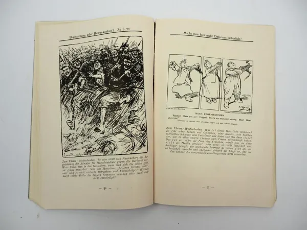 Das Bild als Narr Die Karikatur in der Völkerverhetzung 1918 Ferd. Avenarius