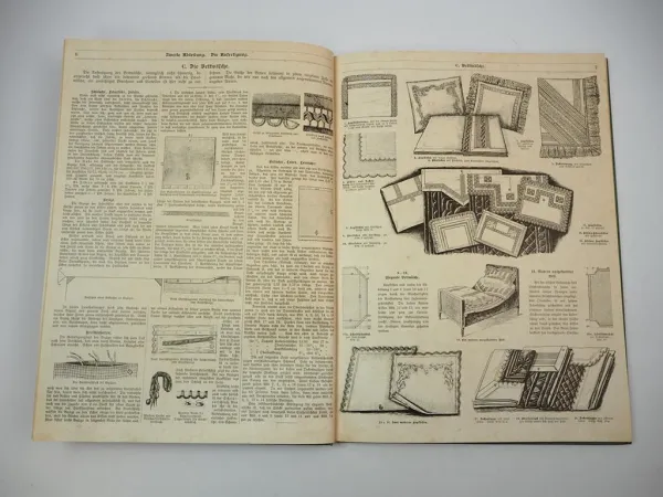 Das Buch der Wäsche Neuauflage Reprint 1992 Herstellung Pflege Stickerei