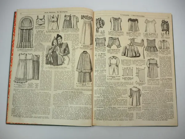 Das Buch der Wäsche Neuauflage Reprint 1992 Herstellung Pflege Stickerei