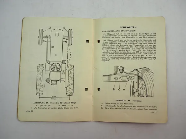 David Brown 850 880 950 990 Schlepper Handbuch Bedienungsanleitung 1962