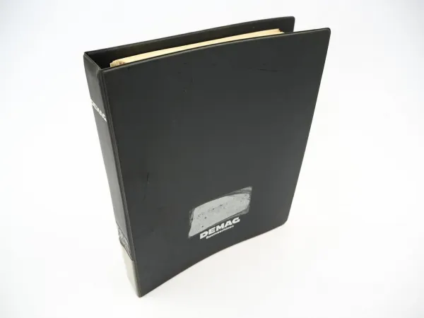 Demag V70 Mobilkran Betriebsanleitung Wartung Ersatzteilliste ab 1033 ca. 1970