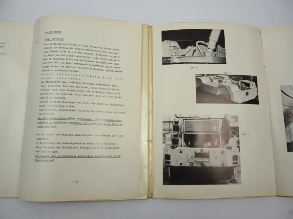 Demag V70 Mobilkran Betriebsanleitung Wartung Ersatzteilliste ab 1033 ca. 1970