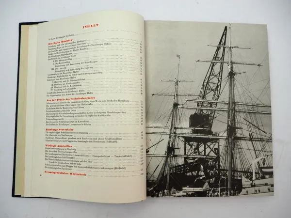 Der Hamburger Hafen - Ein Handbuch für Verlader 50 Jahre Freihafen Hamburg 1938
