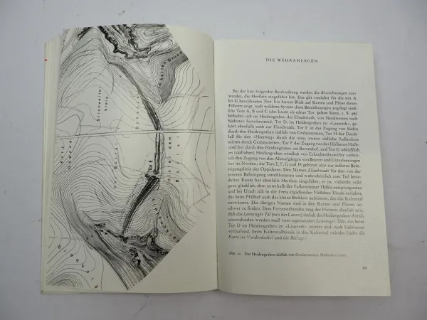 Der Heidengraben bei Grabenstetten 1982 F. Fischer Archäologie Baden-Württemberg