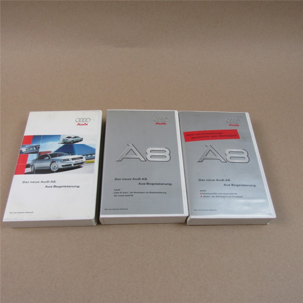 Der neue Audi A8 aus Begeisterung 2002 Typ D3 4E 3x VHS Video