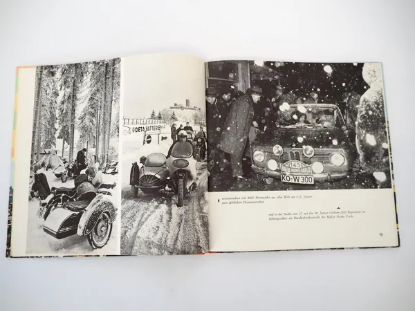 Der Nürburgring im Bild 1969 + 4 Eintrittskarten Motorsport Motorrad Autorennen