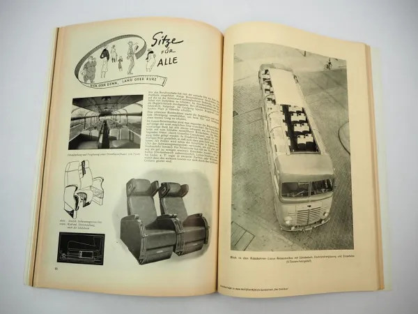 Der Omnibus Zeitschrift Nutzfahrzeug Sonderheft Vogel Verlag München 1949