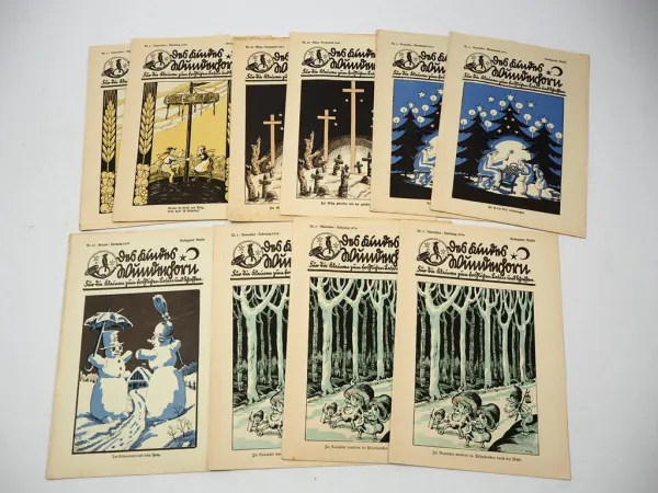 Des Kindes Wunderhorn 10x Zeitschrift für Kinder 1934/35
