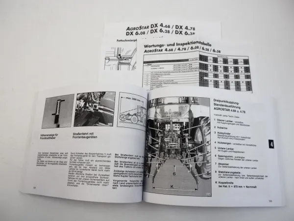 Deutz AgroStar 4.68 4.78 6.08 6.28 6.38 Bedienungsanleitung Betriebsanleitung