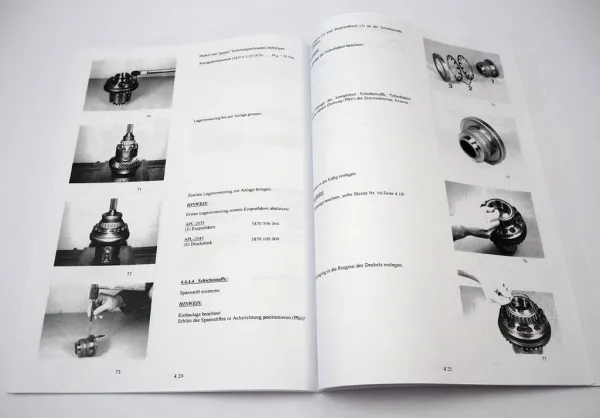 Deutz Agrotron Allrad Vorderachse Werkstatthandbuch ZF APL 2025 2035 2045 Reparaturanleitung