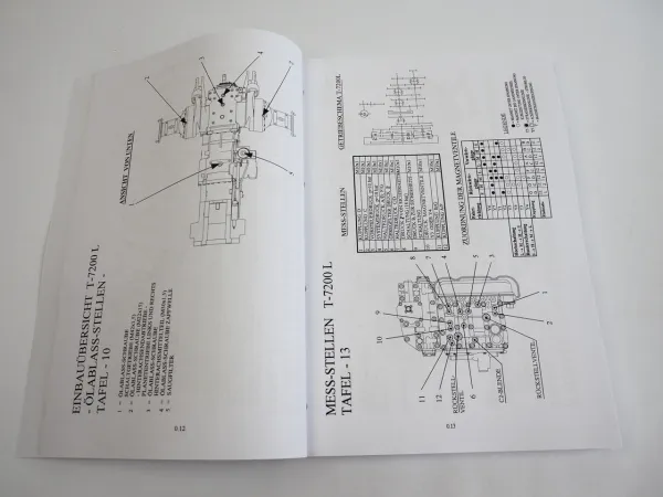 Deutz Agrotron Werkstatthandbuch Getriebe Triebwerk ZF T-7200 Reparaturhandbuch
