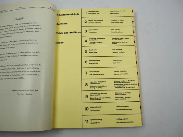 Deutz BF 6 8 10 12 L 413 F Motor Werkstatthandbuch Workshop manual 1977