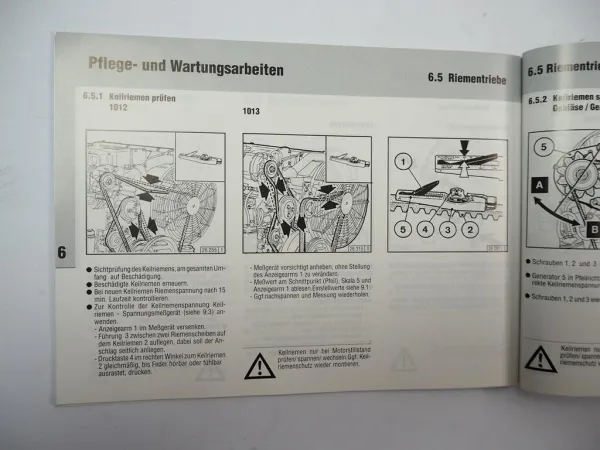 Deutz BF4M BF6M 1012 1013 E C EC CP ECP Motor Betriebsanleitung 1996