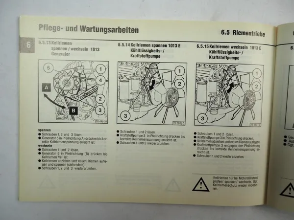 Deutz BF4M BF6M 1013 E C EC Motor Betriebsanleitung Ersatzteilliste Bildkatalog