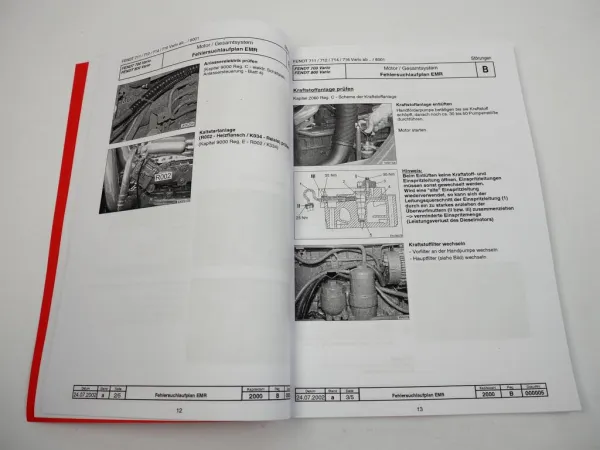 Deutz BF6M 2013C Dieselmotor Motorsteuerung Werkstatthandbuch Fendt 815 817 818