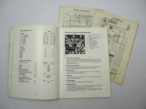 Deutz D 8006 10006 13006 Traktor Betriebsanleitung Bedienungsanleitung 1974