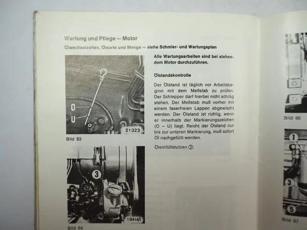 Deutz D 8006 10006 13006 Traktor Betriebsanleitung Bedienungsanleitung 1974