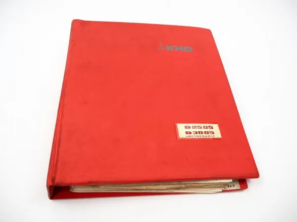 Deutz D2505 D3005 Schlepper Ersatzteilliste Teilenummernliste 1968 bis 1970