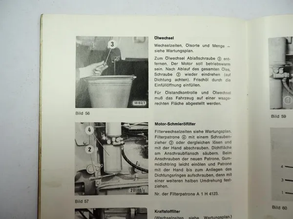 Deutz D5206 D6206 Traktor Betriebsanleitung Bedienungsanleitung 1974