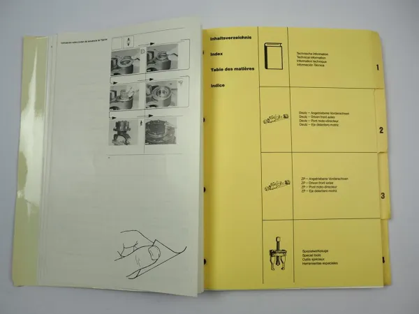 Deutz DX 85 - 160 Intrac 2002 2004 D 4006 - 13006 Vorderachse Werkstatthandbuch