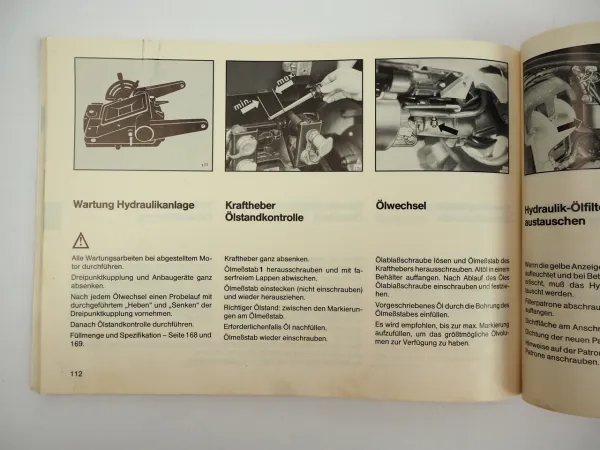 Deutz Fahr DX 3.10 3.30 3.50 3.70 V Betriebsanleitung Bedienungsanleitung 1987