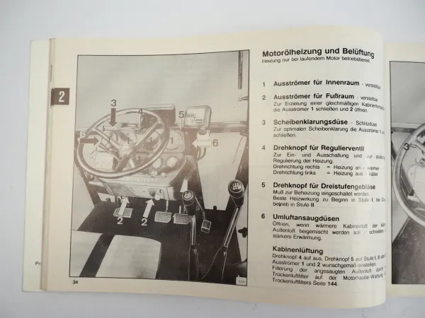 Deutz Fahr DX4.31 DX4.51 Bedienungsanleitung Betriebsanleitung 1989
