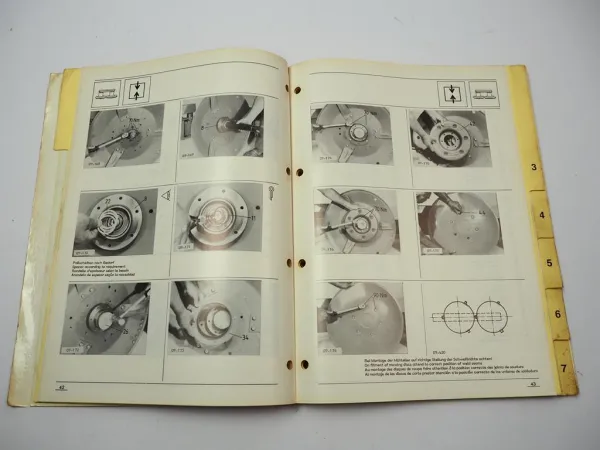 Deutz Fahr KM 22 24 25 / CR / F Kreiselmäher Werkstatthandbuch Reparaturanleitung