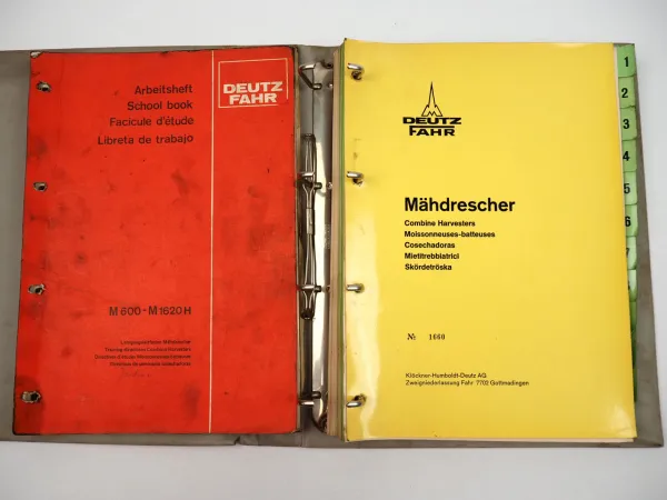 Deutz Fahr M66 88 1000 - 1600 Mähdrescher Reparaturanleitung Werkstatthandbuch