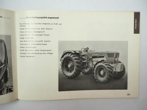 Deutz Fahr Neuheiten Produktprogramm 1970 D2506 bis D16006 M1600 KM22 KH20D WE