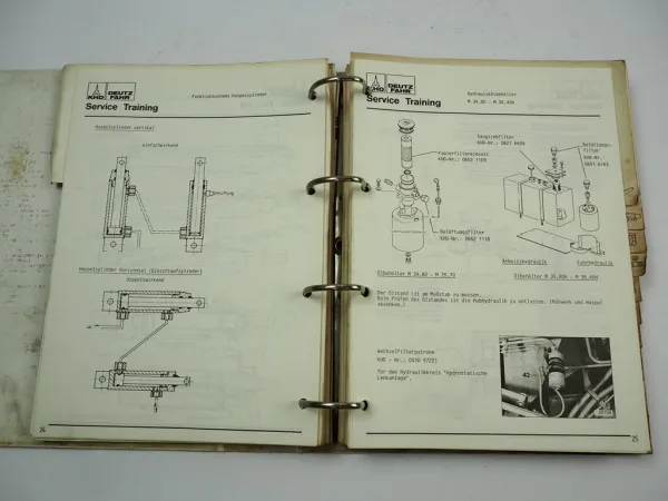 Deutz M 34.80 35.40 35.75 35.80 36.10 36.30 36.40H Mähdrescher Werkstatthandbuch