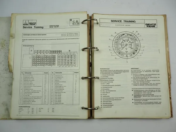 Deutz M 34.80 35.40 35.75 35.80 36.10 36.30 36.40H Mähdrescher Werkstatthandbuch