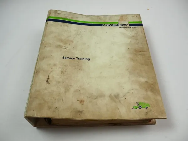 Deutz Topliner Powerliner Starliner Mähdrescher Technisches Handbuch 1996